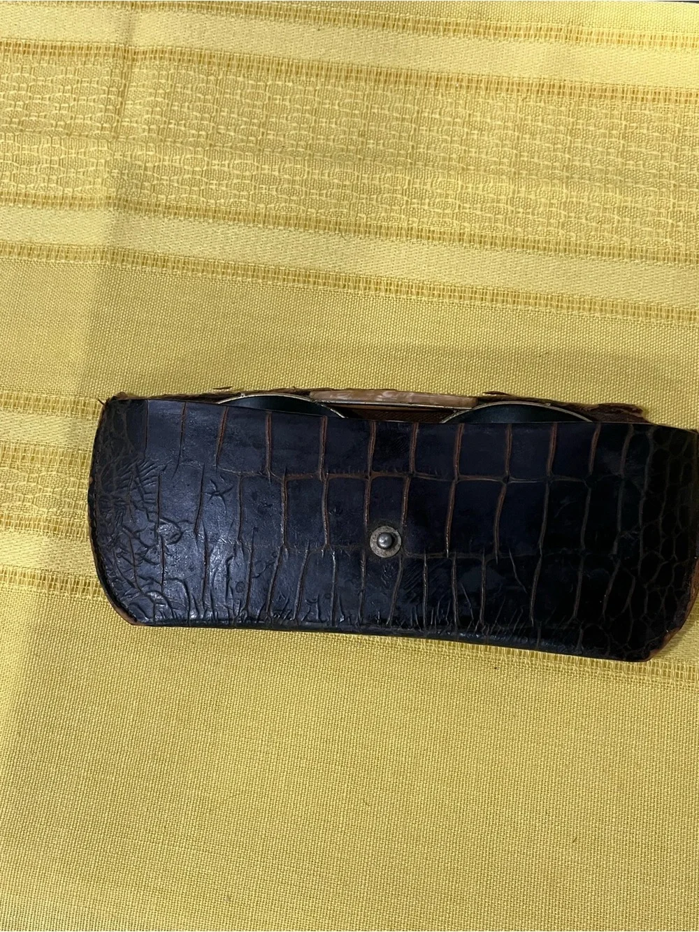 VINTAGE 1970s Rare B&L Ray-Ban Outdoorsman Aviators + OG Faux-Croc Leather Case
